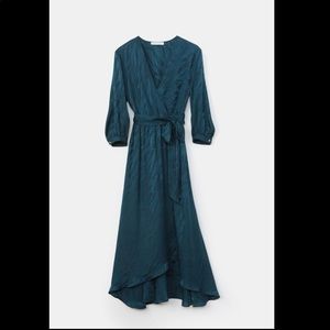 Amour Vert Mulberry Silk cocktail dress XS nwot